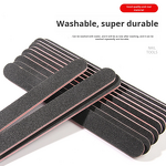 Nail File Manufacturer - Wholesale Black Double Sided EVA Sponge & Polishing Sanding Strip 100/180