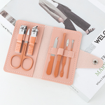 Nail Clipper Set Manufacturer - 7-Piece Carbon Steel with Foldable Bag Home Beauty Kit Manicure Tools Gift