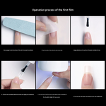 Press on Nails Manufacturer - ABS Custom Full Cover Frosted Matte Design Short Length Long-lasting