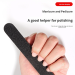 Nail File Manufacturer - Wholesale Black Double Sided EVA Sponge & Polishing Sanding Strip 100/180