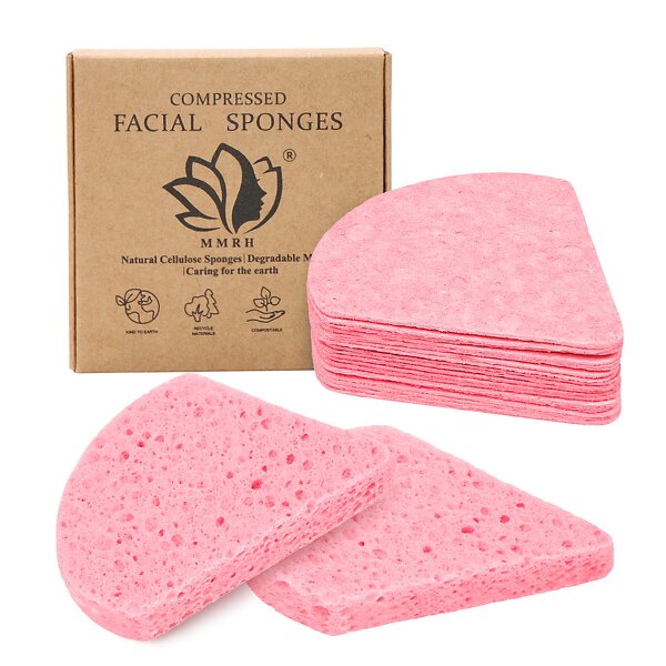 Facial Cleaning Puff Manufacturer - Spa Estheticians Cellulose Compressed Massage Face Sponges for Makeup Cleansing