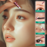 Tweezers Manufacturer - 2pcs Portable Mini Red Spot Eyebrow