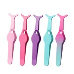 Brow Tweezers Manufacturer - Wholesale Private Label Logo Thick Metal Stainless Steel Eyelash Grip Scissors