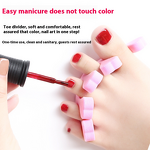 Toe Separators Manufacturer - Wholesale EVA Soft Bunion Corrector Finger Dividers Nail Art Pedicure Manicure Model