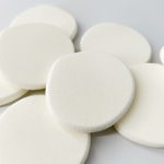 Makeup Sponge Puff Manufacturer - Wet&Dry Dual-use Beige White SBR Round/Square Foundation Facial Cosmetic