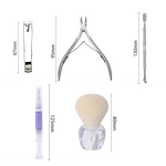 Manicure Care Set Manufacturer - Professional Home for Beginners with Dead Skin Scissors Grinding Files