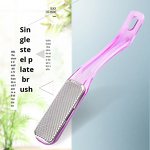 Foot Brush Manufacturer - Single Stainless Steel for Removing Thick Hard Calluses and Dead Skin