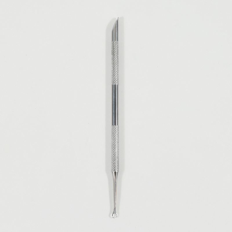 Manicure Tool Manufacturer - New Double-Ended Steel Pusher Horseshoe Head for Gel Polish Cuticle Removal