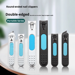 Nail Clipper Manufacturer - Single Portable Slant Stainless Steel with Tail File Straight Cutter