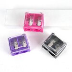 Pencil Sharpener Manufacturer - Wholesale Manual Lip Liner Eyebrow Stainless Steel Cosmetic Tool Pink White Black