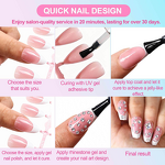 Press on Nails Manufacturer - 150pcs Oval Almond Acrylic French Style Medium Square Full Cover