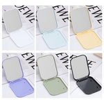 Comb Mirror Set Manufacturer - Candy Color Anti Static 2 in 1 Handheld Portable Folding Compact Pocket for Travel