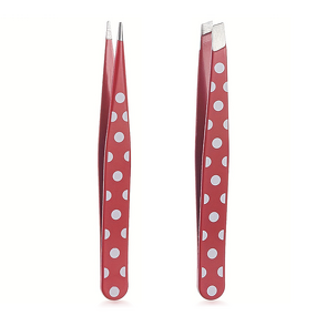 Tweezers Manufacturer - 2pcs Portable Mini Red Spot Eyebrow