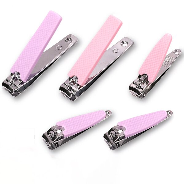 Toenail Clippers Manufacturer - Wholesale Carbon Steel Metal Ingrown Manicure Cutter with Acrylic Silicone Cover