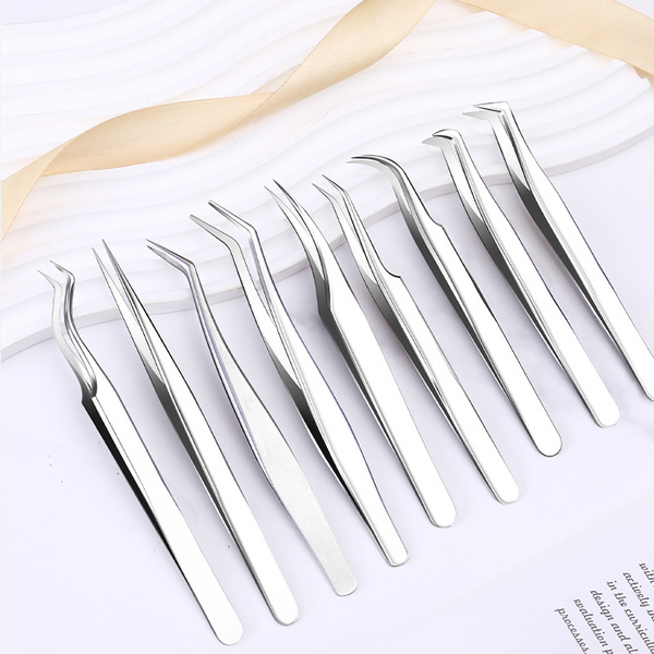 Eyebrow Tweezers Manufacturer - High Precision Stainless Steel with Pointed Tip for Lash Extensions