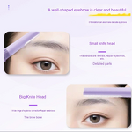Eyebrow Razor Manufacturer - Women's Double-Headed Anti-Scratch Waterproof Portable Safe for Makeup Beginners