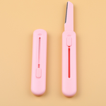 Eyebrow Razor Manufacturer - Wholesale Sharp Compact Portable Anti-Scratch Plastic + Stainless Steel Retractable