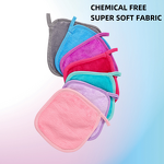 Makeup Remover Towel Manufacturer - Best Selling Lazy Clear Water Flannel 7 Color Thickened Hook Microfiber Face