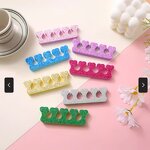 Toe Separator Manufacturer - Nail Art Tools Peach Heart Sponge Eva Finger Toe Splitter Manicure Divider