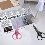 Child Scissors Manufacturer - Customized Safety Steel Paper Cutting Color School Student DIY