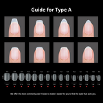 Press on Nails Manufacturer - ABS Custom Full Cover Frosted Matte Design Short Length Long-lasting