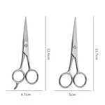 Mustache Scissors Manufacturer - Men's Beard Grooming Factory Stainless Steel Black Sharp Blade Tip