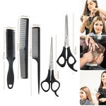 Hair Thinning Scissors Manufacturer - OEM Wholesale Customize Logo Professional 5pcs Set Hair Cutting