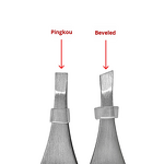 Eyebrow Tweezers Manufacturer - Non-slip Slanted Tip Stainless Steel Anti-Static Beauty Trimmer Tool