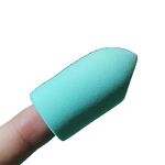 Finger Makeup Sponge Manufacturer - Finger Egg Shape Facial Latex Free Dauber and Powder Puff