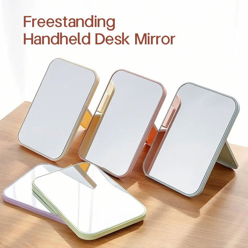 Makeup Mirror Manufacturer - Single Sided Standing Dressing Table Plastic Vanity for Women Girls