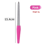 Glass Nail File Manufacturer - Professional Buffer Stainless Steel Polish Supplier