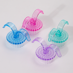 Nail Cleaning Brush Manufacturer - Portable Mini Transparent Art Brush for Dust Powder Multi Functional