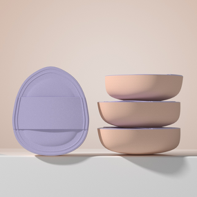 Finger Powder Puff Manufacturer - Dry Wet Dual-use Hydrophilic Non-Latex Marshmallow Thumb Mini Air Cushion Foundation Sponge