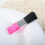 Blush Brush Manufacturer - Hot-Selling Single Flat Cheek Mini Beginners Small Loose Powder Artificial Fiber Portable