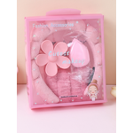 Headband Manufacturer - Explosive Boxed Five-Piece Wash Wrist Band Sponge Cloud High Cranial Top Women's Sweet Style