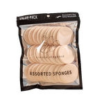 Makeup Sponge Puff Manufacturer - Non-Latex Hydrophilic 30-Pack Wet Powder Foundation Dry Powder Dual-Use