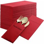 Airlaid Dinner Napkin Manufacturer - Quality Green 1ply 16.5 Inches Pocket Type Linen Feel Weeding Party Napkin