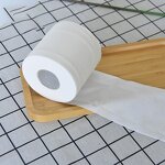Toilet Tissue Roll Manufacturer - Wholesale Custom Logo Bathroom Core 2 Paper Roll 3 Ply Toilet Tissue