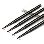 Eyebrow Pencil Manufacturer - Hot Selling Augenbrauenstift 3 in 1 with Spoolie Waterproof Microblading Pen