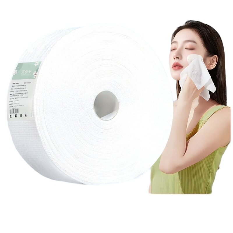 Disposable Face Towel Roll Manufacturer - 80 Sheets Makeup Removal Towel Travel Convenient On-the-go Use