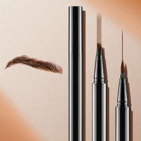 Microblading Eyebrow Pen Manufacturer - 4 Fork Tip Tattoo Pencil Long Lasting 2 in 1 Fine Sketch Waterproof Four Tip Brow Pencil