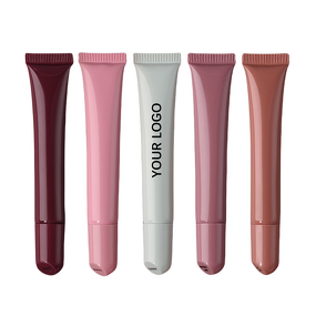 Lip Tint Manufacturer - New Arrival Peptide Custom Label Squeeze Tube Jelly Lip Balm