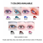 Mascara Manufacturer - Low Moq Private Label Waterproof Long Lasting 3d Fiber Custom Logo Lash Extension Mascara