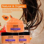 Face Body Scrub Manufacturer - Scrubs Manufacturers Private Label Organic Vegan Exfoilating Skin Care Whitening Lemon Turmeric Vitami