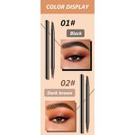 Microblading Eyebrow Pen Manufacturer - 4 Fork Tip Tattoo Pencil Long Lasting 2 in 1 Fine Sketch Waterproof Four Tip Brow Pencil