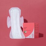 Sanitary Napkins Manufacturer - Low MOQ Pure Cotton Anion Chips Ultra Thin Long Length Softcare Pad