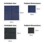 Airlaid Napkins Manufacturer - Custom Printed Modern 1/4 And1/6 Folded Wedding Banquet Disposable Cocktail Napkin