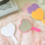 Compact Handheld Mirror Manufacturer - Hot Sale Specchio Per Il Trucco Beauty Heart Shaped Cosmetic Mirror