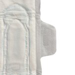 Sanitary Napkins Manufacturer - Dry PE Mesh Custom Blue Printing Strip Cheap Breathable Pad for Ladies