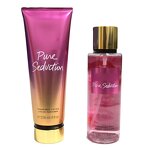 Body Mist Set Manufacturer - 250ml Perfume Fragrance Body Spray 236ml Secret Part Deodorant Body Lotion Set for Women